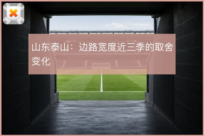 山东泰山：边路宽度近三季的取舍变化